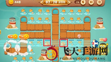 《保卫萝卜3》码头第58关通关攻略