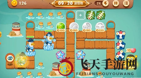 《保卫萝卜3》码头第58关通关攻略