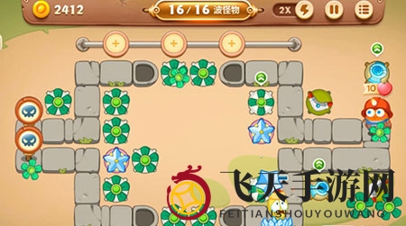 《保卫萝卜3》集市第51关通关攻略