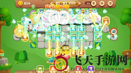 《保卫萝卜3》公园第15关挑战攻略