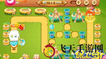 《保卫萝卜3》游乐场第22关通关攻略