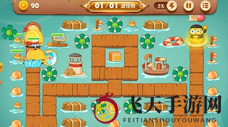 《保卫萝卜3》码头第25关通关攻略