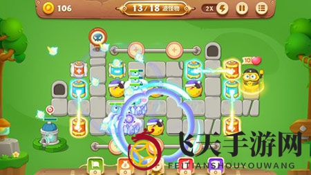 《保卫萝卜3》公园第26关通关攻略