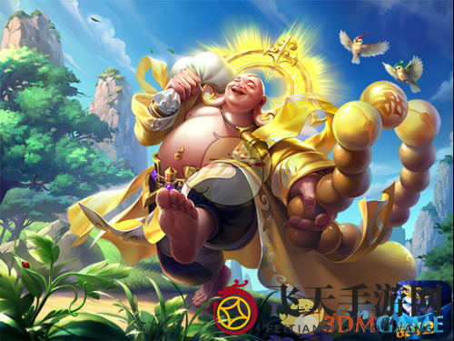 《乱斗西游》坦克英雄：弥勒佛图鉴，战斗续航，实力坦克，不容错过