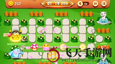 《保卫萝卜3》公园40关通关秘籍：布局炮塔，轻松战胜巨兽BOSS