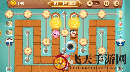 《保卫萝卜3》码头第14关通关攻略