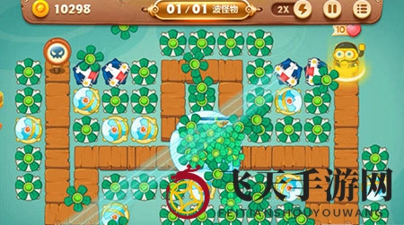 《保卫萝卜3》码头第25关通关攻略