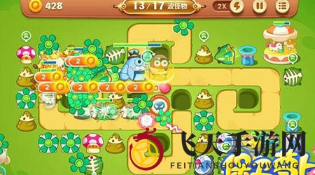 《保卫萝卜3》游乐场第60关通关攻略