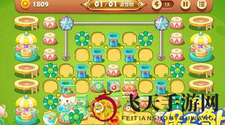 《保卫萝卜3》游乐场第35关通关攻略