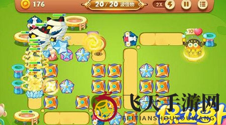 《保卫萝卜3》游乐场第8关通关攻略