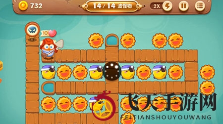 《保卫萝卜3》码头第19关通关攻略