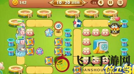 《保卫萝卜3》游乐场第8关通关攻略