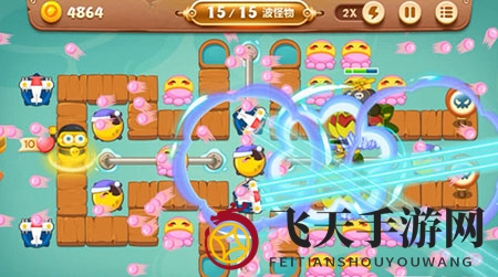 《保卫萝卜3》码头第37关通关攻略