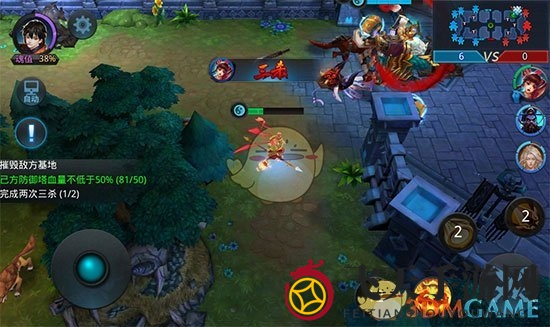 《乱斗西游2》第十九章第五关攻略：巧妙操作，轻松解锁双三杀！