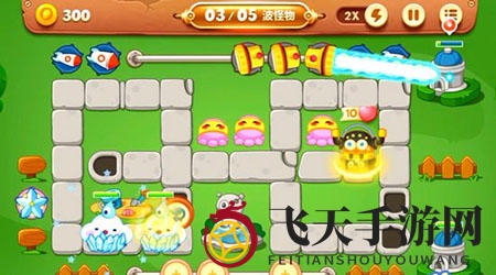 《保卫萝卜3》公园第35关通关攻略