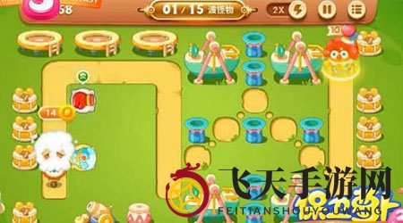 《保卫萝卜3》游乐场第22关通关攻略