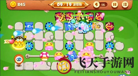 《保卫萝卜3》公园第40关通关攻略