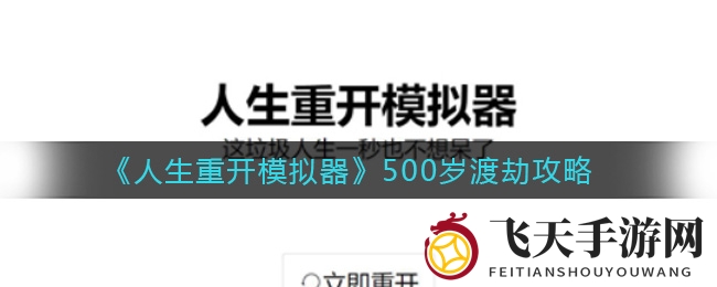 《人生重开模拟器》长寿传奇：体质金丹，渡劫金丹，修仙秘籍助你飞升