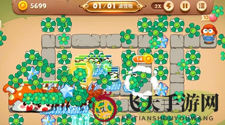 《保卫萝卜3》市场第25关通关攻略