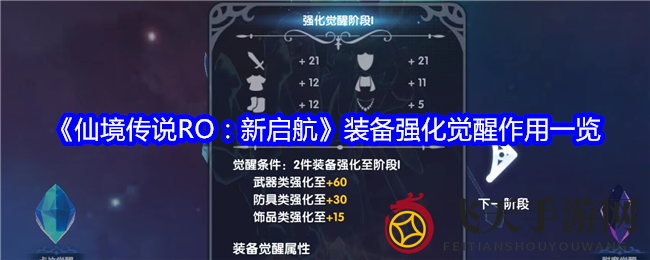 《仙境传说RO：新启航》觉醒装备奥秘，揭秘强化觉醒新篇章