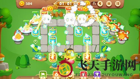 《保卫萝卜3》公园第15关挑战攻略