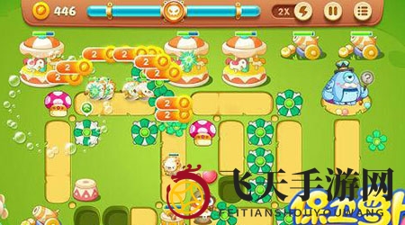 《保卫萝卜3》游乐场第50关通关攻略