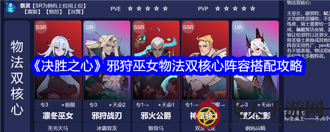 《决胜之心》巫女传奇：邪狩组合力挽狂澜，PVE／PVP战场霸主之道