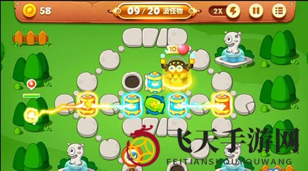 《保卫萝卜3》公园第29关通关攻略