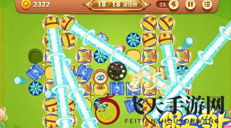 《保卫萝卜3》游乐场第51关通关攻略