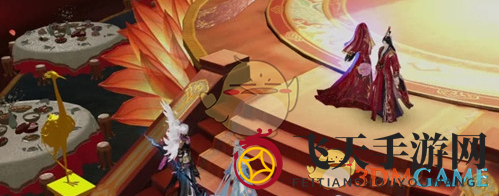 《倩女幽魂手游》婚礼抛花球玩法展示