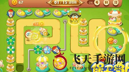 《保卫萝卜3》游乐场第9关通关攻略