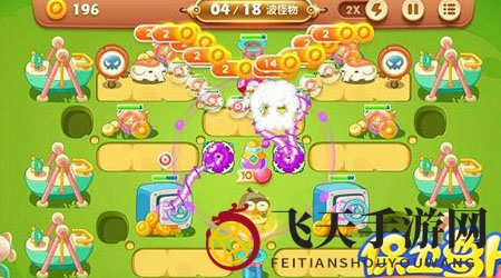 《保卫萝卜3》游乐场第32关通关攻略