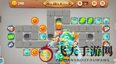 《保卫萝卜3》工厂第13关通关攻略