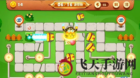 《保卫萝卜3》公园第28关攻略解析