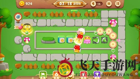 《保卫萝卜3》公园第14关攻略大揭秘