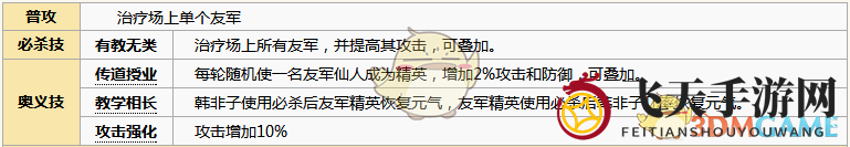 《元气封神》韩非子图鉴展示