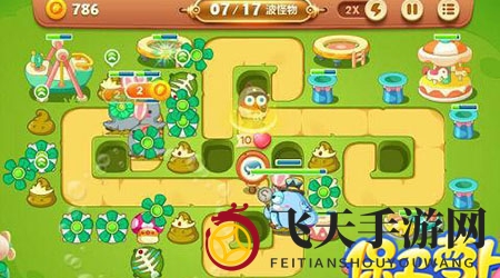 《保卫萝卜3》游乐场第60关通关攻略