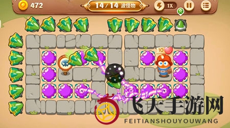 《保卫萝卜3》集市第42关通关秘籍