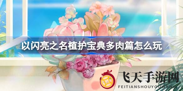 《以闪亮之名》新活动引关注，多肉种植赢丰厚奖励限时开启