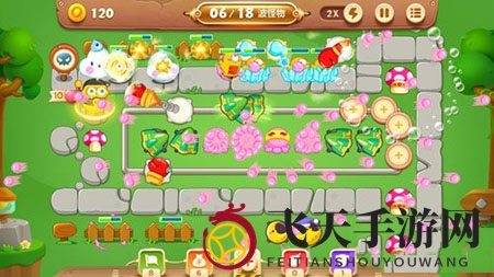 《保卫萝卜3》公园第14关攻略大揭秘