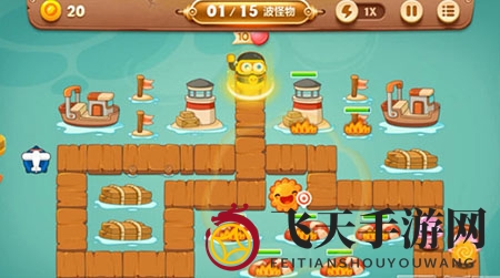 《保卫萝卜3》码头第51关攻略解析