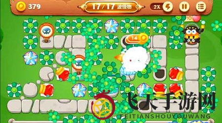 《保卫萝卜3》公园第37关通关攻略