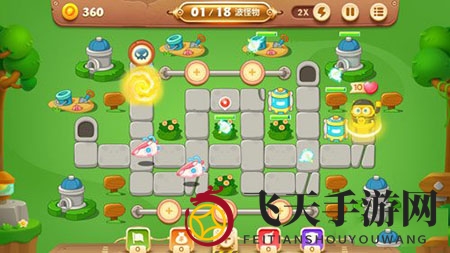 《保卫萝卜3》公园第26关通关攻略