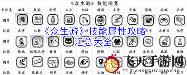 《众生游》技能属性攻略大揭秘