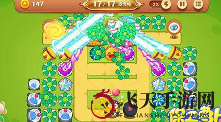 《保卫萝卜3》游乐场第13关通关攻略