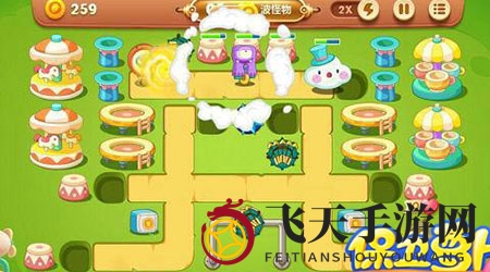 《保卫萝卜3》游乐场第31关通关攻略