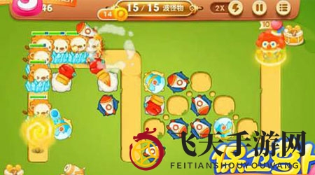 《保卫萝卜3》游乐场第22关通关攻略