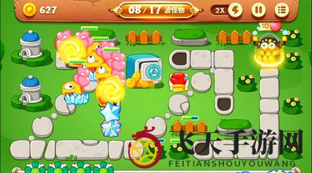 《保卫萝卜3》公园第37关通关攻略