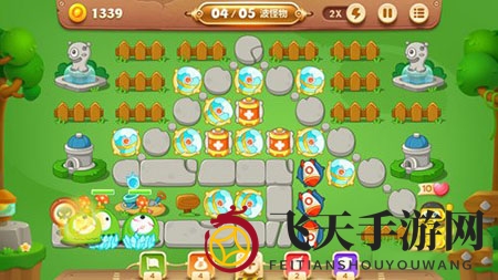 《保卫萝卜3》公园第5关通关攻略