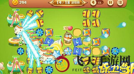 《保卫萝卜3》游乐场第51关通关攻略